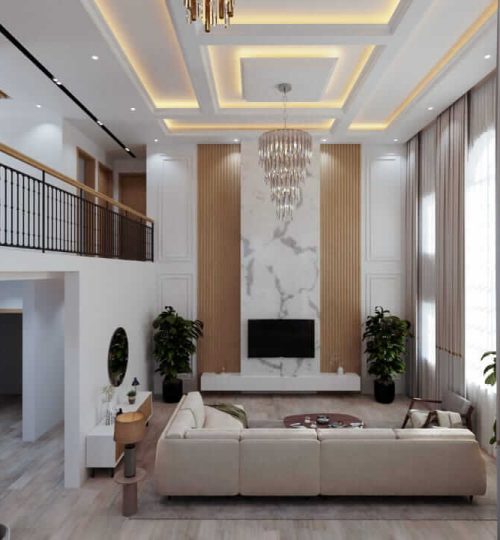 Kikuyu Mansion Living Room